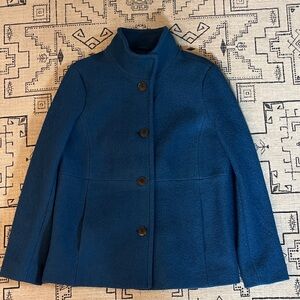 Lands' End Classic Navy Pea Coat